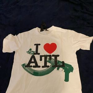 Vlone I Love ATL T-Shirt (White)